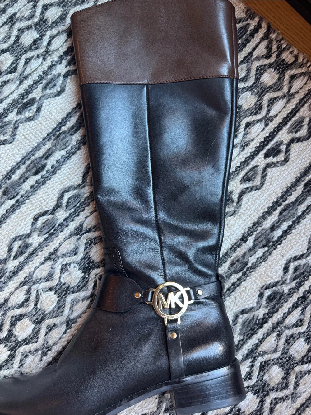 Michael Kors Fulton Wide Calf Boots
